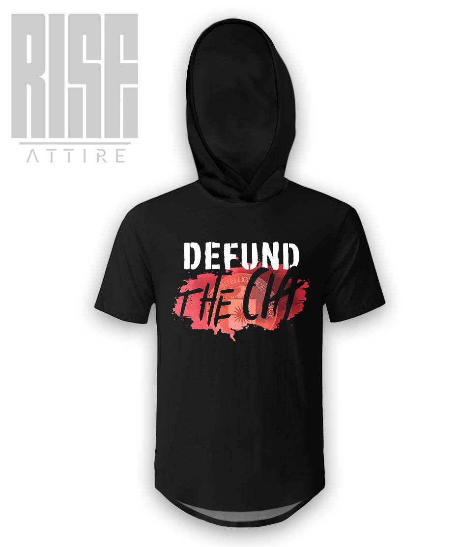 Defund The C_A // Hooded Scoop Tee // RISE Attire