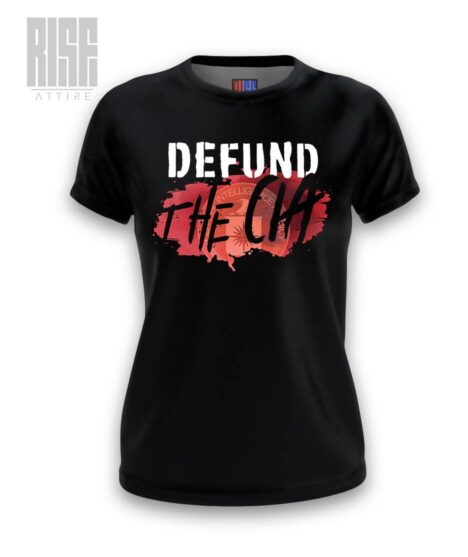 Defund The C_A // Womens Tee // RISE Attire