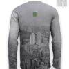 Pepes On A Skyscraper mens / unisex long sleeve tee / sweater RISE ATTIRE