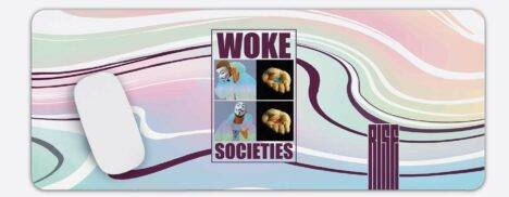 Woke Societies Deskmat Rise Attire