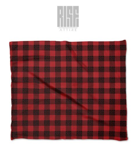 RISE Plush Throw Blanket // Lumberjack 1