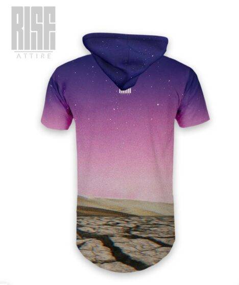 The Beginning Is Near GALAXY // Hooded Scoop Tee // RISE Attire