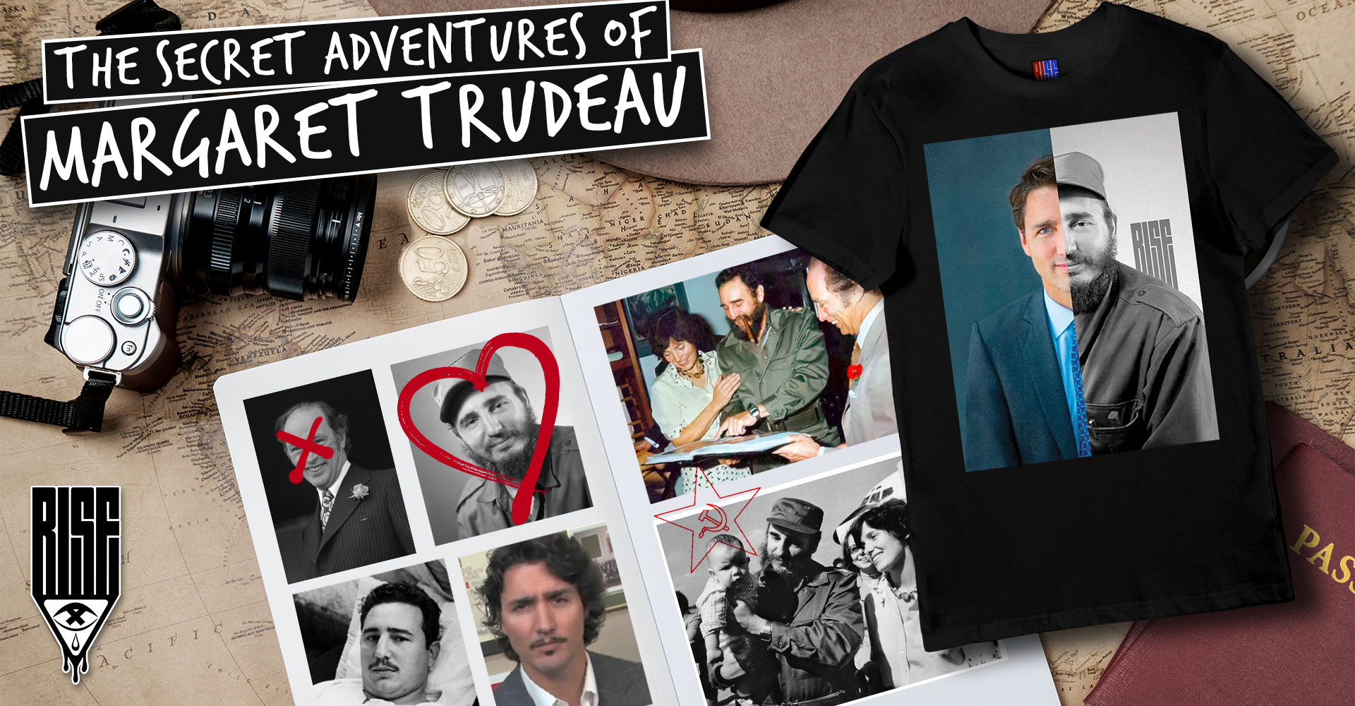 The Secret Adventures of Margaret Trudeau // RISE Attire