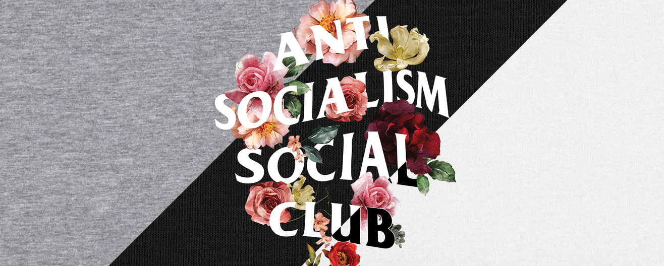Anti Socialism Social Club FLORAL DTG // RISE Attire