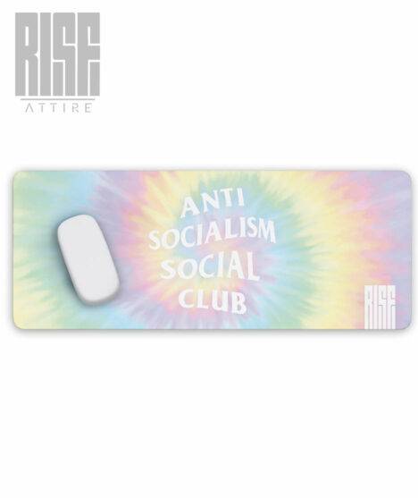 Anti Socialism Social Club // TIE DYE // deskmat desk mat // RISE ATTIRE