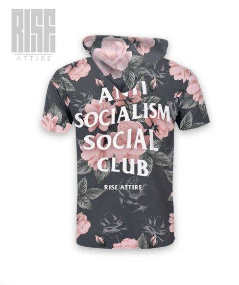 Anti Socialism Social Club // ROSES // hooded tee // RISE ATTIRE