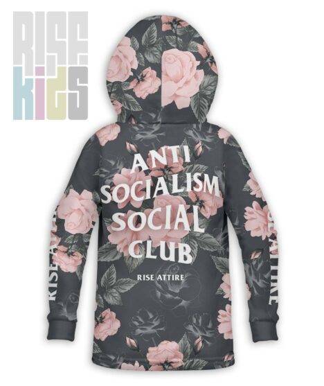 Anti Socialism Social Club ROSES // KIDS TEE // kids hoodie // RISE ATTIRE