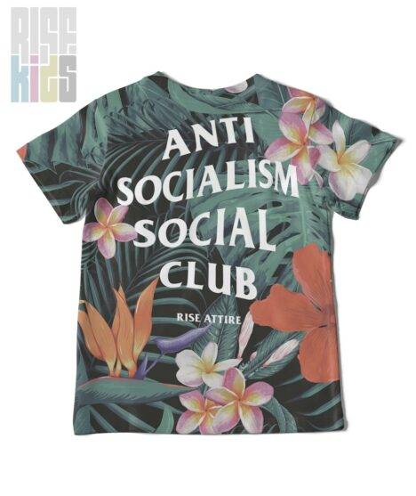 Anti Socialism Social Club TROPICAL // KIDS TEE // kids tee // RISE ATTIRE