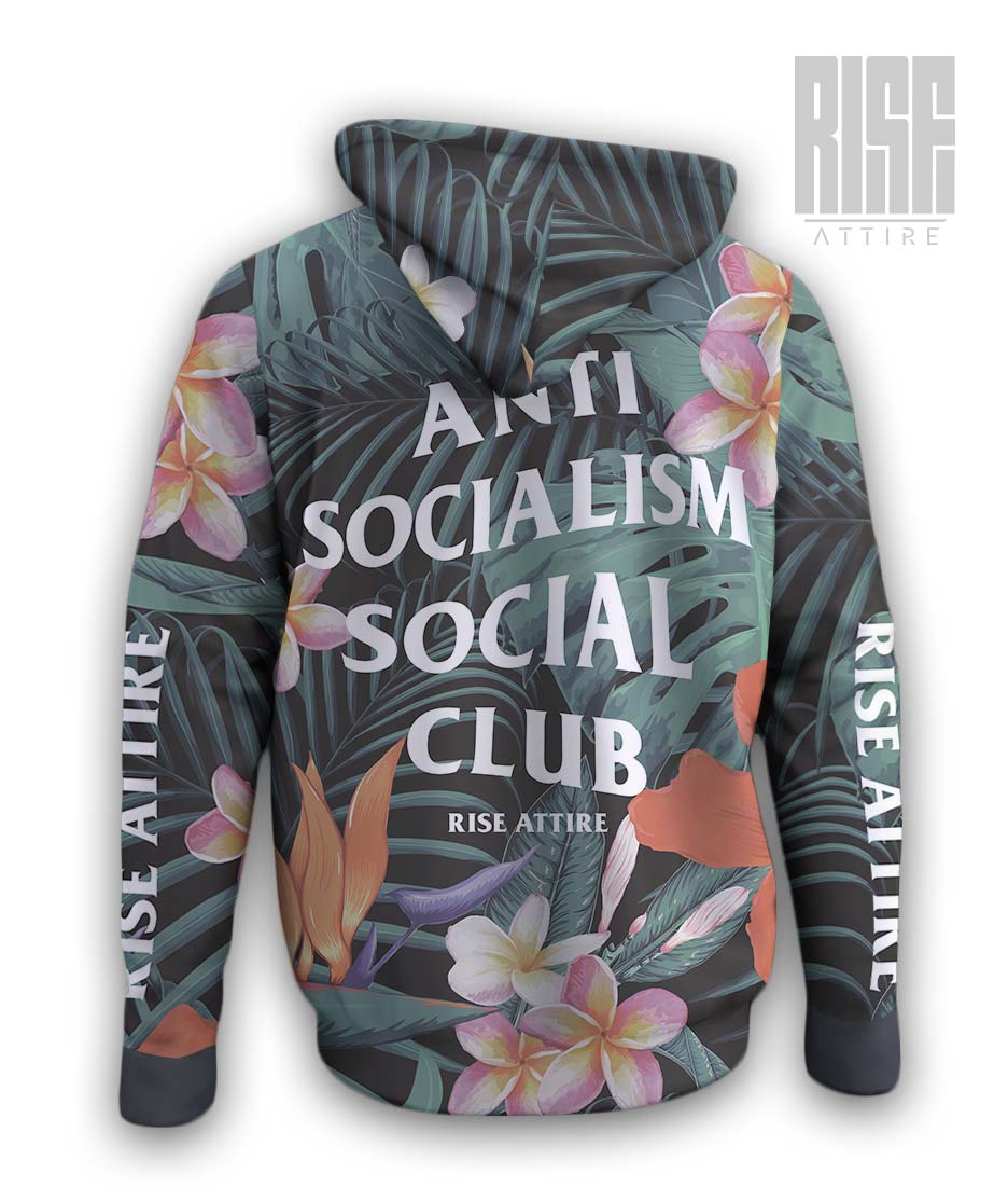 Anti Socialism Social Club // TROPICAL // mens unisex pullover hoodie // RISE ATTIRE