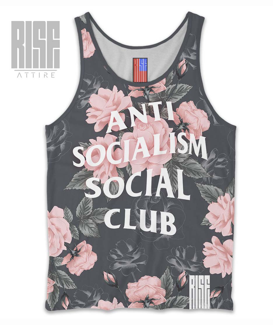 Anti Socialism Social Club // ROSES // mens tank // RISE ATTIRE