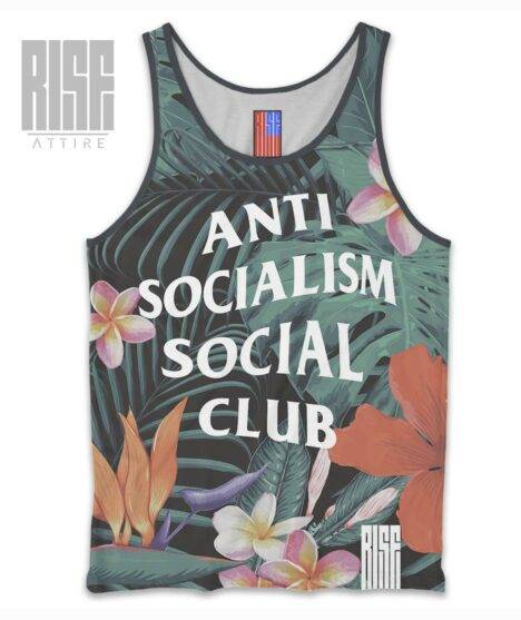 Anti Socialism Social Club // TROPICAL // mens unisex tank // RISE ATTIRE