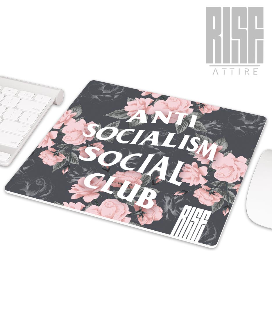 Anti Socialism Social Club // ROSES // mousepad mouse pad // RISE ATTIRE