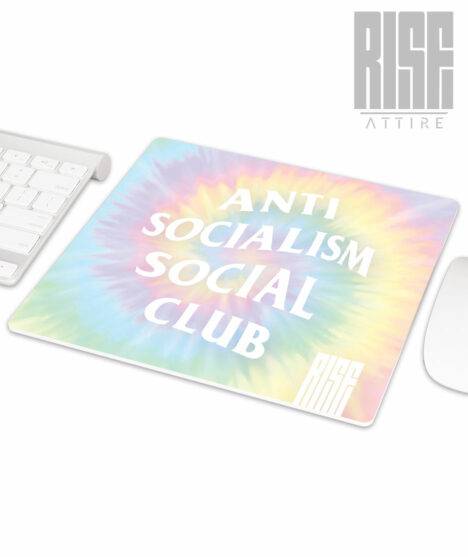 Anti Socialism Social Club // TIE DYE // mousepad mouse pad // RISE ATTIRE