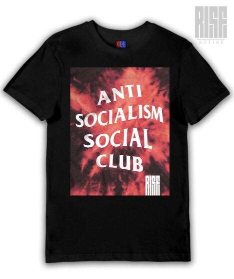 Anti Socialism Social Club // Acid Wash // cotton panel tee // RISE ATTIRE