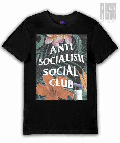 Anti Socialism Social Club // TROPICAL // cotton panel tee // RISE ATTIRE