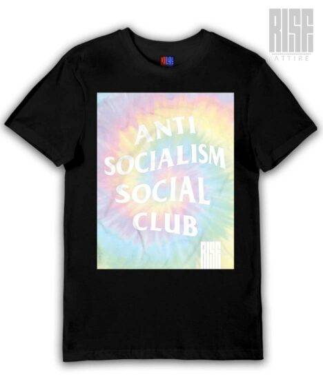 Anti Socialism Social Club // TIE DYE // cotton panel tee // RISE ATTIRE