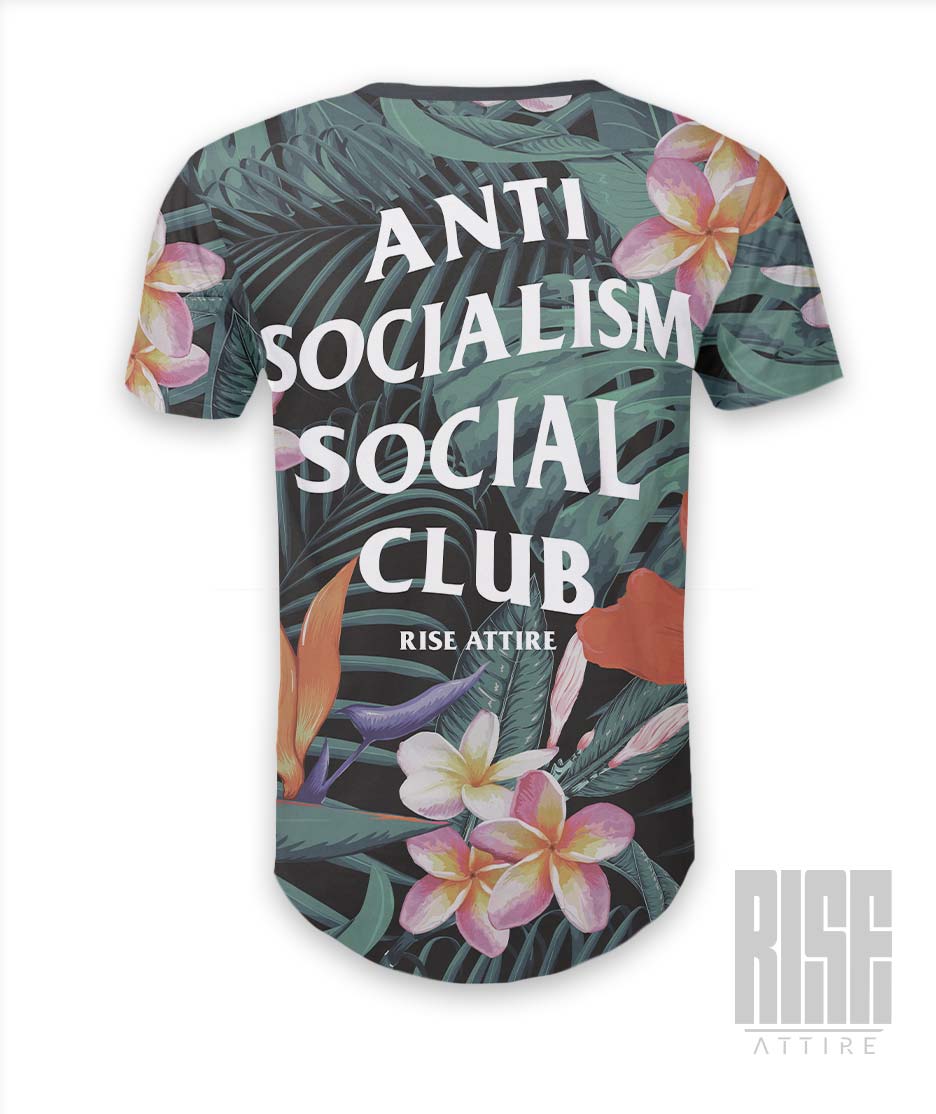 Anti Socialism Social Club // TROPICAL // mens unisex scoop tee // RISE ATTIRE