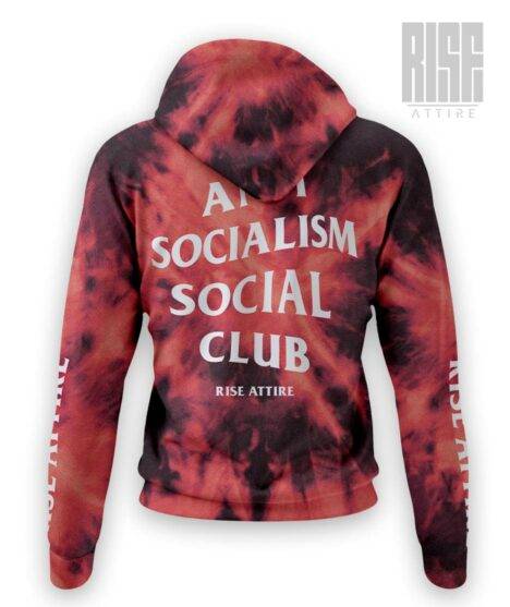 Anti Socialism Social Club // Acid Wash // womens pullover hoodie // RISE ATTIRE