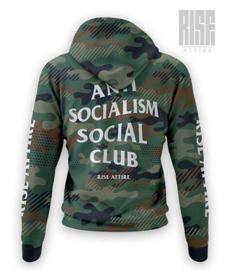 Anti Socialism Social Club // CAMO // womens pullover hoodie // RISE ATTIRE