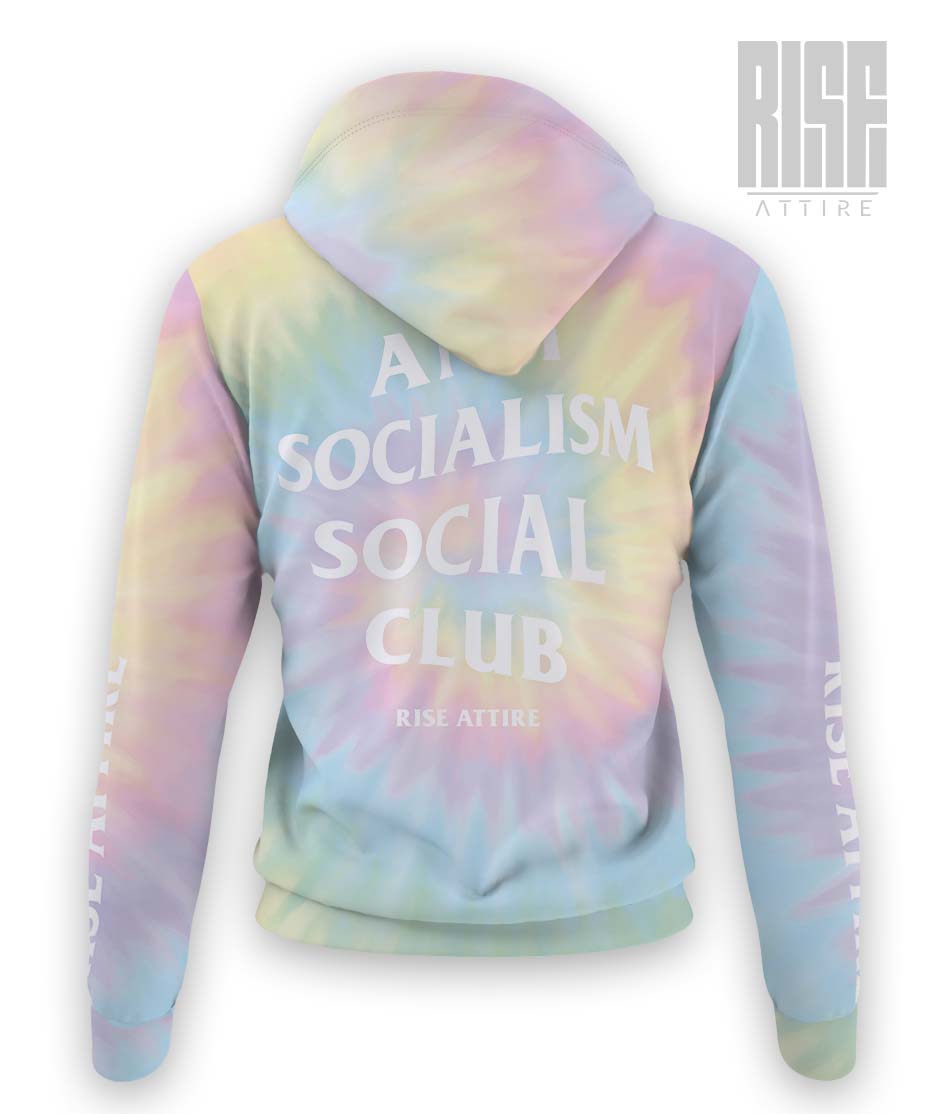 Anti Socialism Social Club // TIE DYE // womens pullover hoodie // RISE ATTIRE