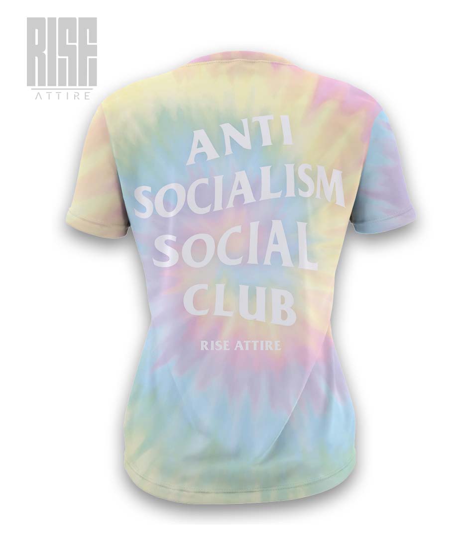 Anti Socialism Social Club // TIE DYE // womens tee // RISE ATTIRE