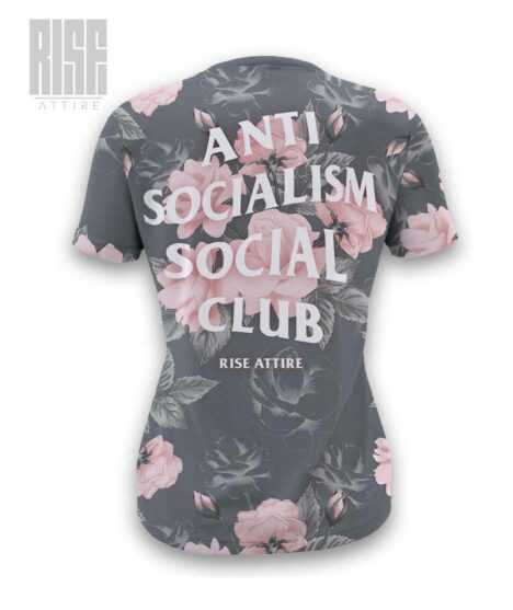 Anti Socialism Social Club // womens tee // roses // RISE ATTIRE