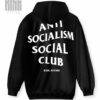 Anti Socialism Social Club DTG Unisex Cotton Hoodie