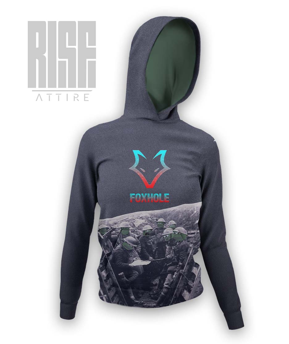 The Foxhole // RISE ATTIRE // womens pullover hoodie