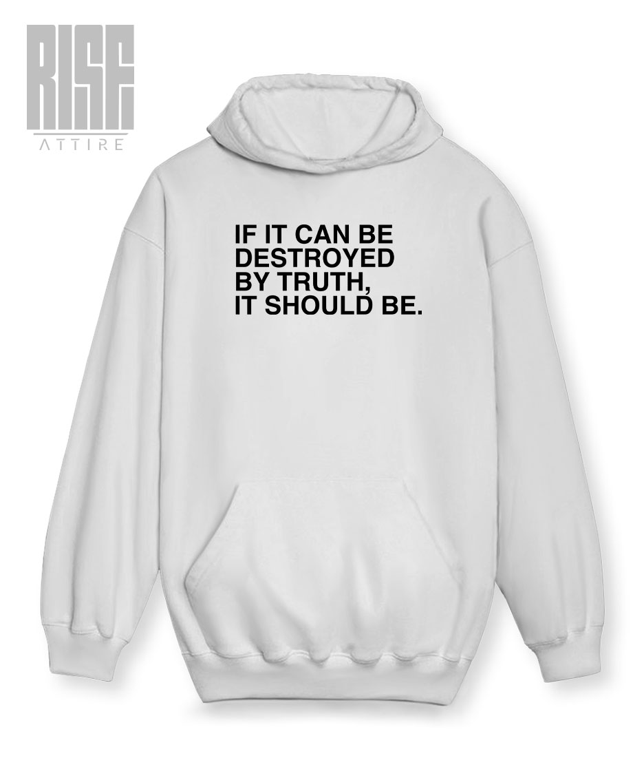 Destroyed By Truth DTG Unisex Cotton Hoodie