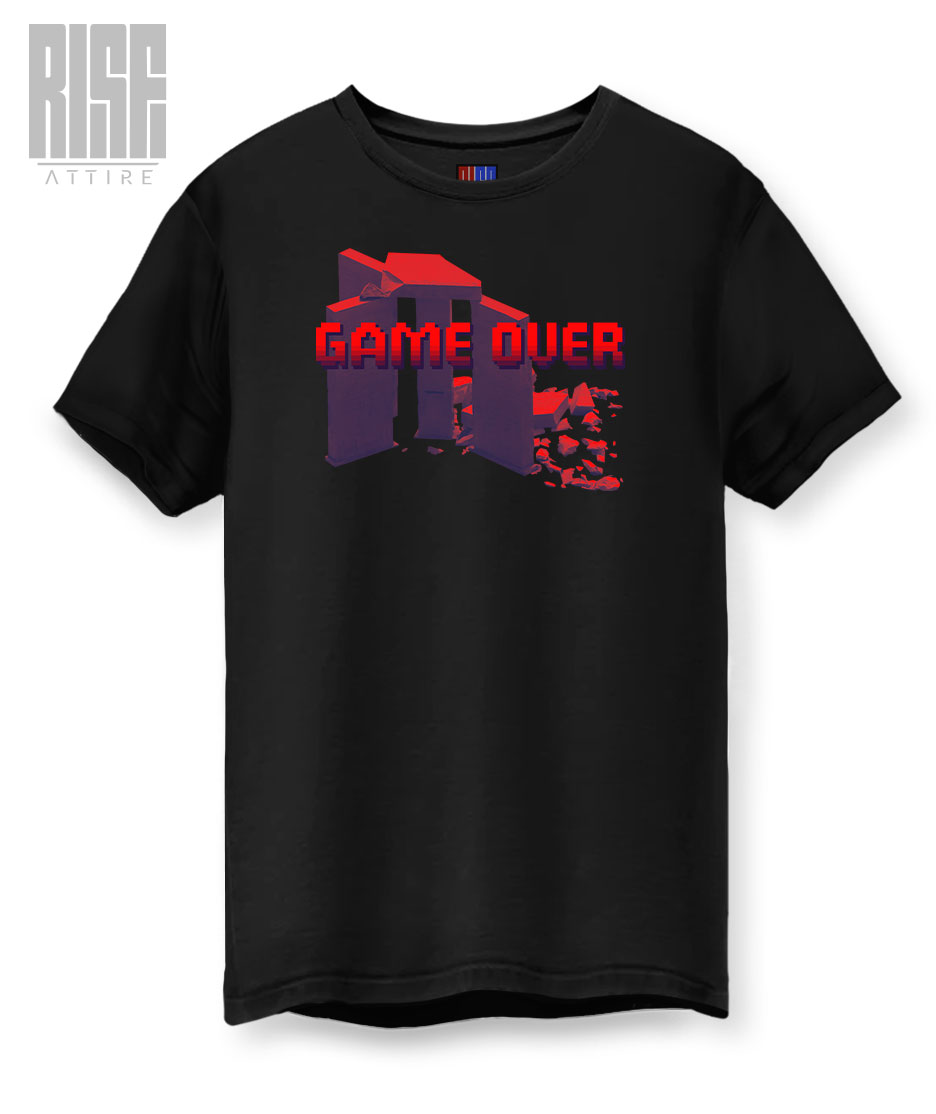 Game Over // DTG Cotton Tee // RISE Attire