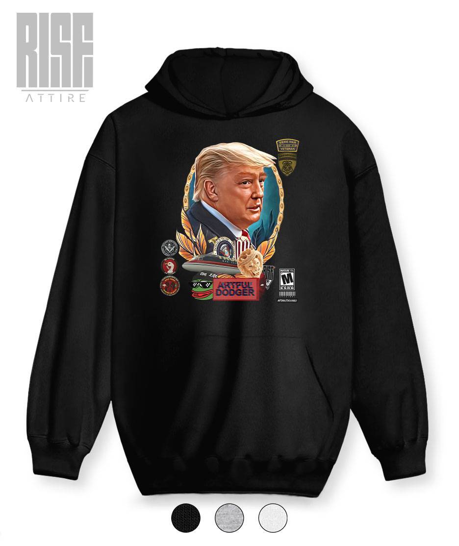 Grand Theft Trump DTG Unisex Cotton Hoodie