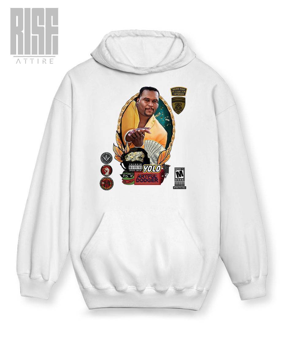 Rise Attire USA | Grand Theft Yolo DTG Unisex Cotton Hoodie » Rise ...