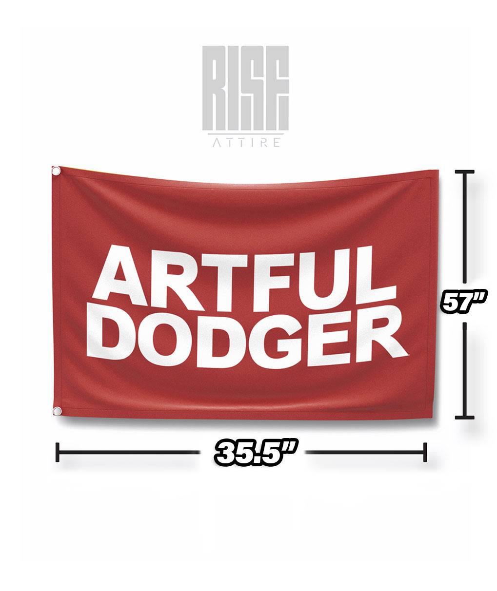 ARTUFL DQDGER FLAG // dimensions // RISE ATTIRE