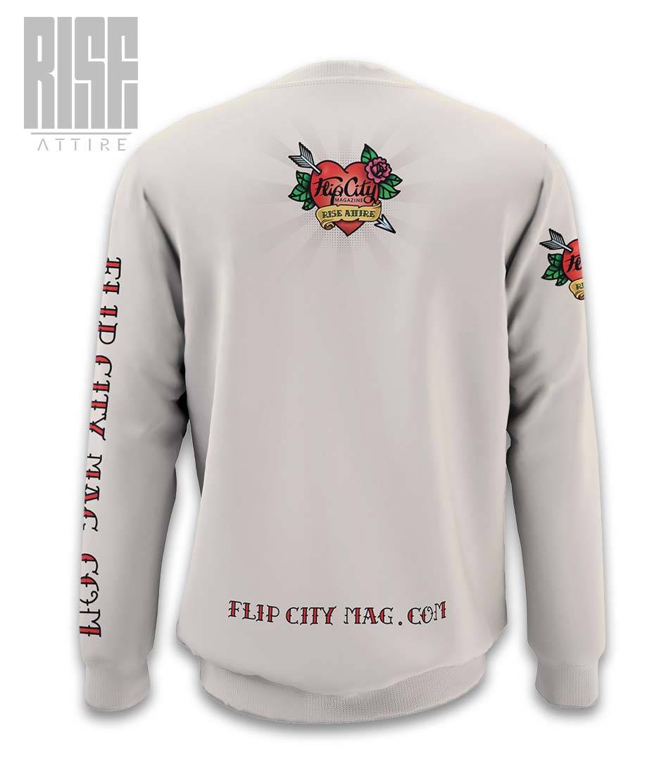Flip City // Hey Deepstate // RISE ATTIRE // Mens Unisex Sweatshirt Sweater