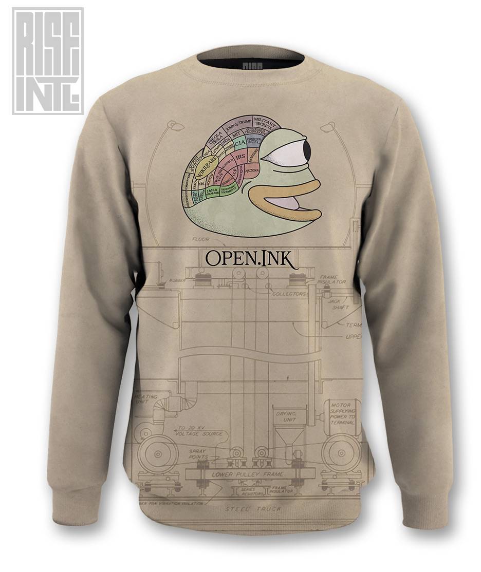 FRENology // Open.Ink // Rise INTL // Mens Unisex Sweater Sweatshirt