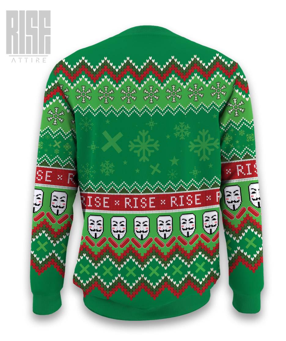 Green Christmas // Ugly Sweater // RISE Attire