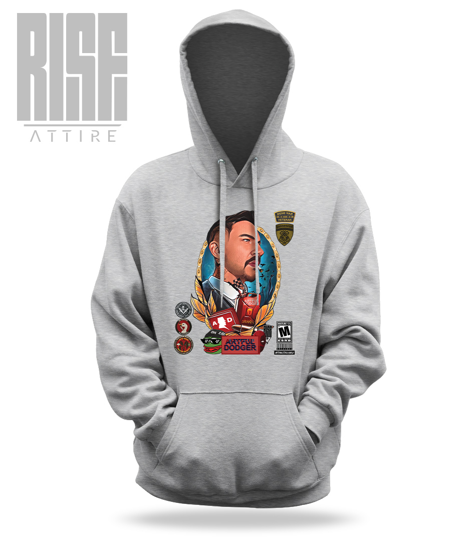 Grand Theft Dqdger DTG Cotton Hoodie // DQDGER // RISE Attire