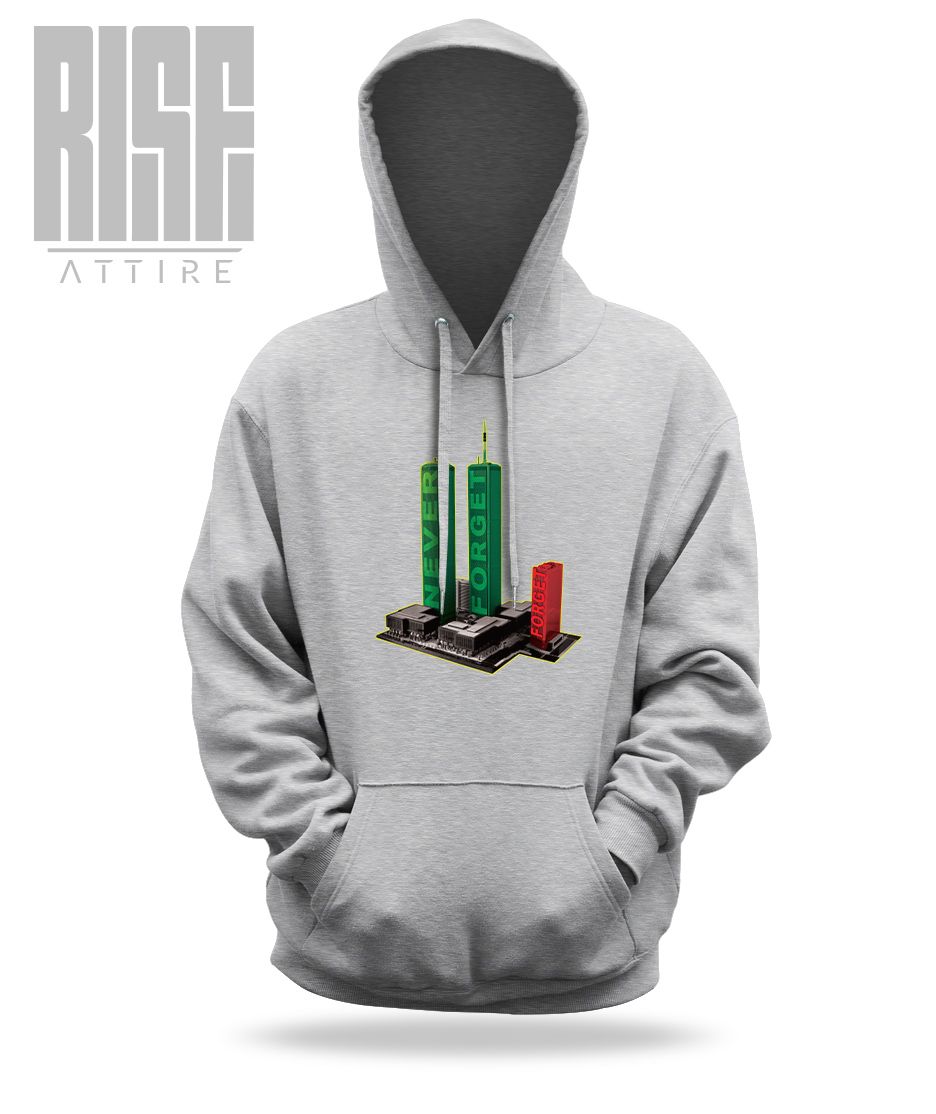 Never Forget [7] DTG // Cotton Hoodie // RISE Attire