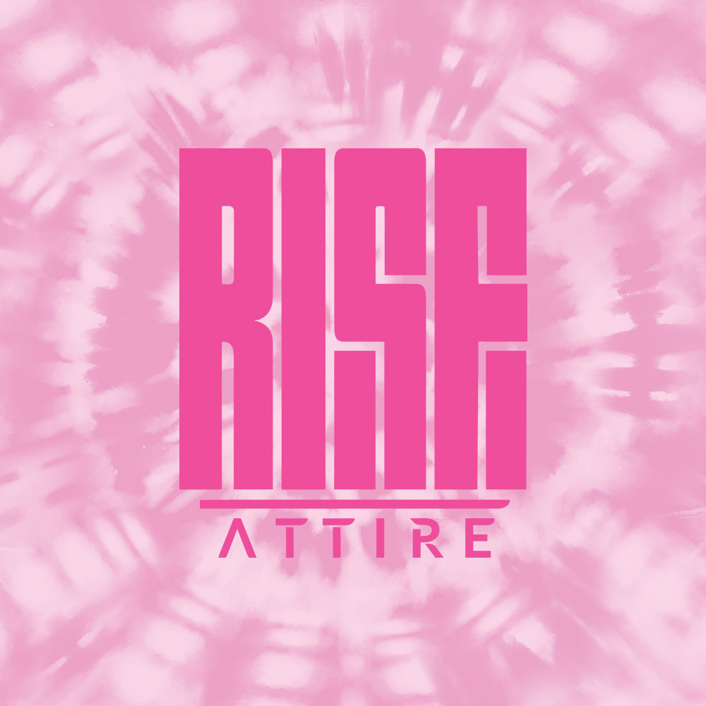 RISE ATTIRE // UP IN FLAMES PINK // DESIGN DETAIL BACK