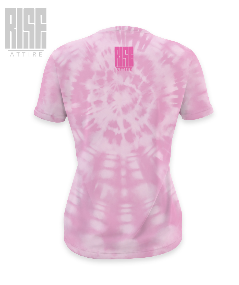 RISE ATTIRE // UP IN FLAMES PINK // PREMIUM // WOMENS TEE