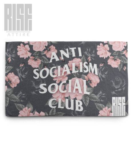 RISE // PREMIUM BEACH TOWEL // Anti Socialism Social Club - Roses