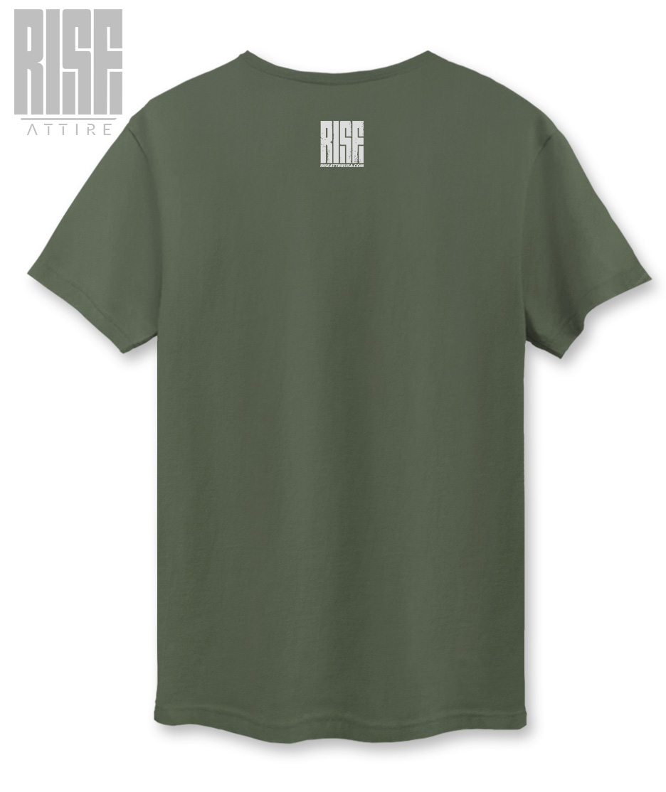 Vote with Conviction // Unisex Cotton Tee // ARMY GREEN