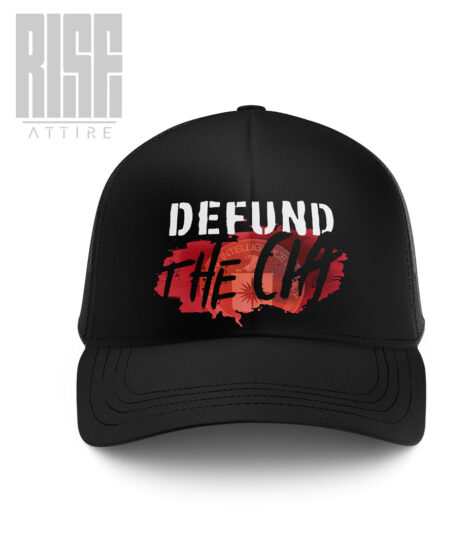 Defund the C-A // Trucker Hat // Cap // RISE ATTIRE