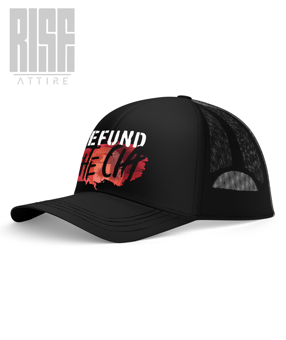 Defund the C-A // Trucker Hat // Cap // RISE ATTIRE