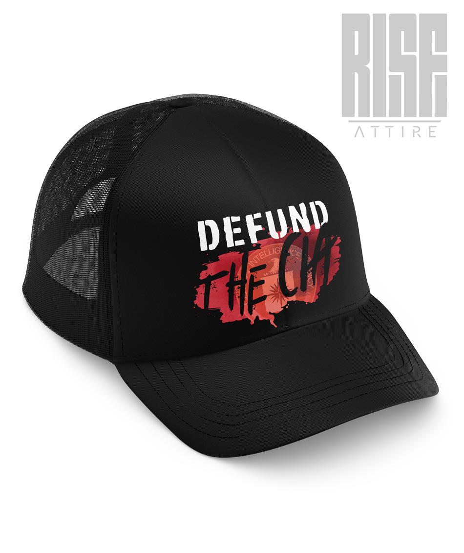 Defund the C-A // Trucker Hat // Cap // RISE ATTIRE