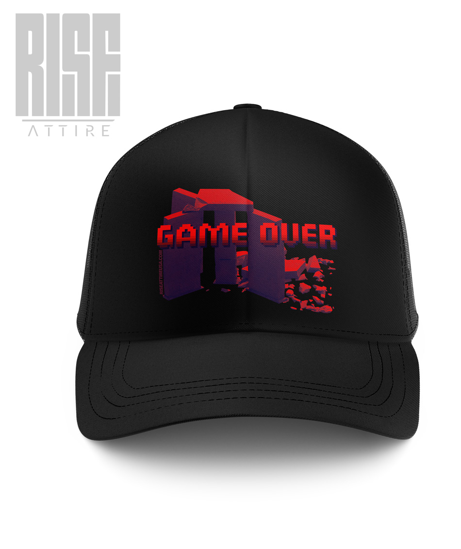 Game Over // Trucker Hat // Cap // RISE ATTIRE