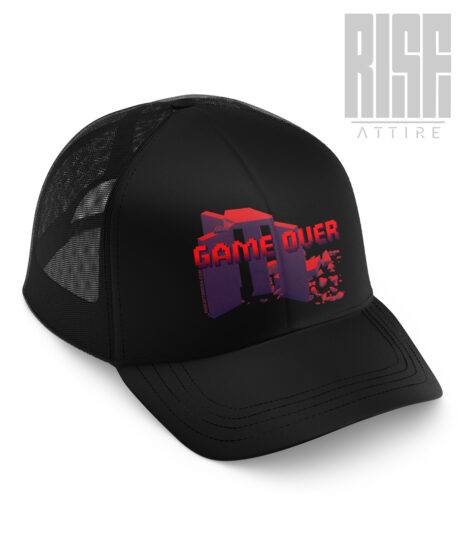 Game Over // Trucker Hat // Cap // RISE ATTIRE