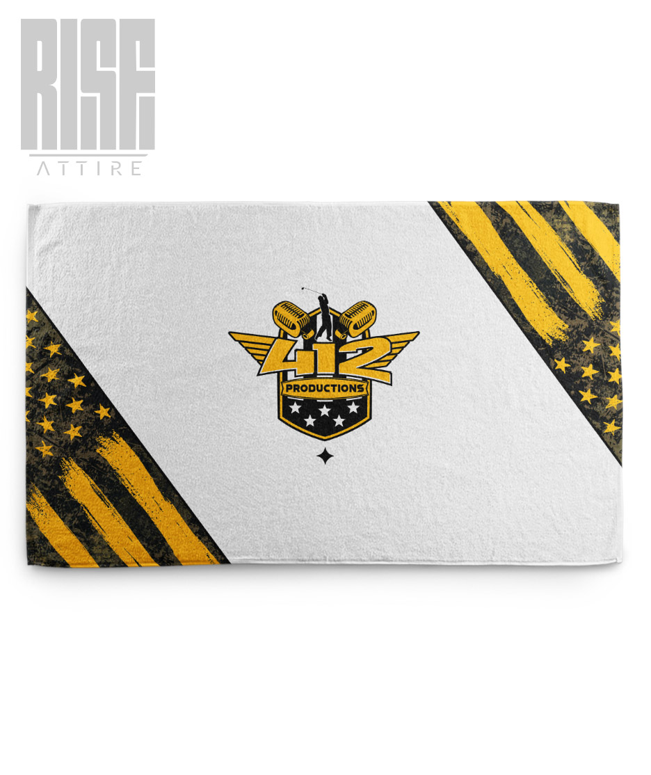 412 Productions // WHITE // Beach Towel