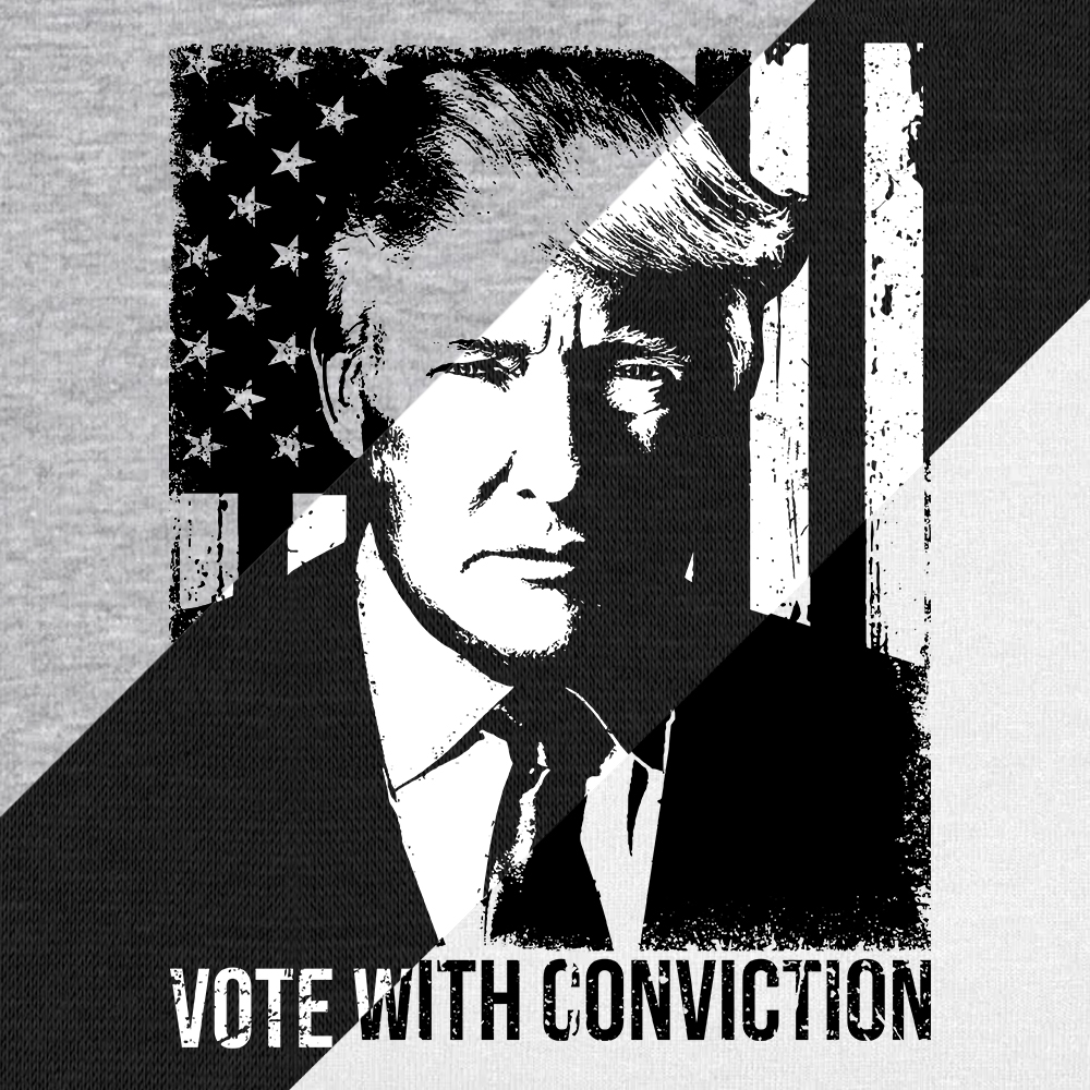 Vote with Conviction // Design Detail // DTG Hoodie Colors