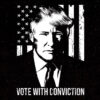 Vote with Conviction // Design Detail // Premium Tank Top Design